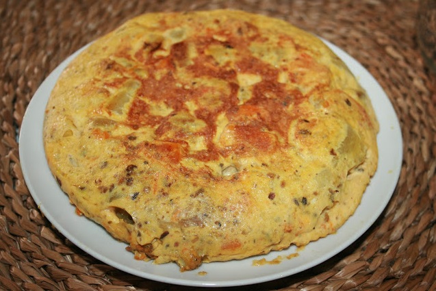 tortilla calabacín