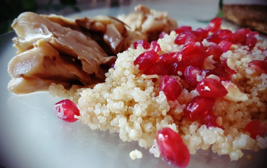 Pollo, setas y quinoa para tus recetas terapéuticas